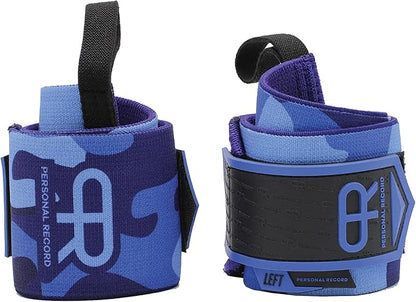 Heavy Duty Premium Wrist Wraps, More Elasticity, Reinforced Stitching, Extra Wide Strap, Strong Thumb Loop, Larry Wheels Weightlifting Wraps