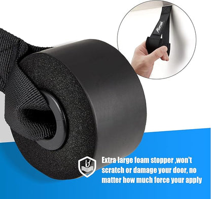 HPYGN Door Anchor for Resistance Bands, Home-Gym Workout Exercise Attachment for Yoga Strap, Physical Therapy and Closed Loop Bands, Heavy Duty System