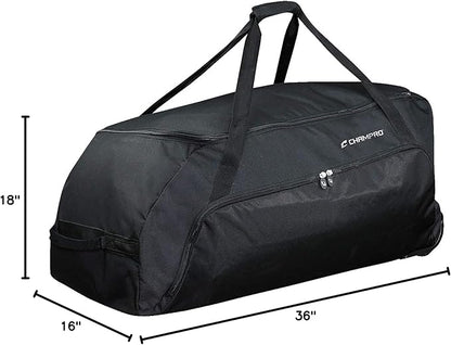 Champro Sports Jumbo All-Purpose Bag On Wheels