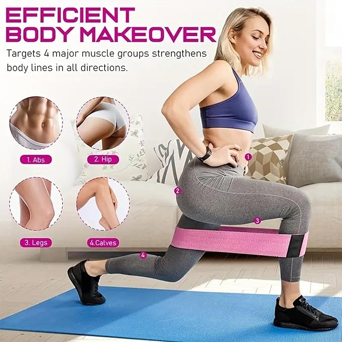 Pilates Kit for Home Workouts - Essential Pilates Equipment Set for Women with Ball & Ring, Home Pilates Accessories for Women & Beginners