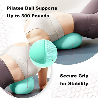 Exercise Ball for Workouts, Anti-Burst and Slip Resistant Yoga Ball for Gym Fitness and Physical Therapy