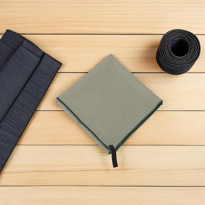 Microfiber Quick Dry Workout Towel 60x122cm Super Absorbent Fast Dry Sports Sweat Towel for Gym Yoga Travel Military Green Carry Bag