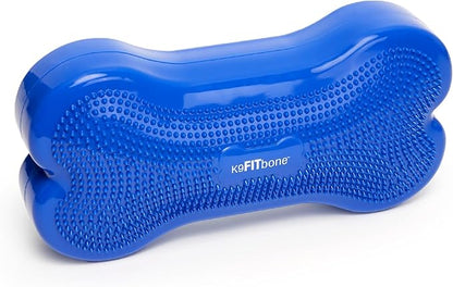 FitPAWS® K9FITbone® - Regular, Blue | Dog Balance Training Platform & Exercise Equipment | Workout Tool for Strength, Core & Stability