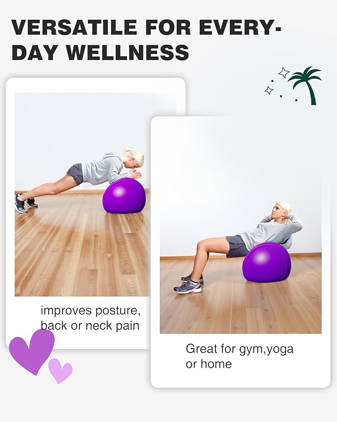 Extra Large Peanut Ball - 39.37"x19.67" Pregnancy, Labor, Birthing, Sensory | Physical Therapy Ball | Exercise Ball - Autism Therapy | Yoga Birth Ball - Core Strength, Stability, Fitness