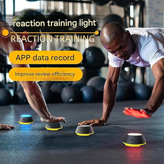 Reaction Training Lights Improves Reaction Speed and Agility，Reaction Training for Thletes, Trainers, Coaches, Fitness Trainers, Physical Educators,Physical Therapy