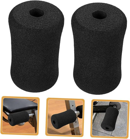 Operitacx 15pcs Ab Training Machine Sleeve Replacement Foot Sponge Pads, Universal Foam Roller Covers for Leg Extension Gym Equipment Accessories, Fitness Supplies for Home Workout
