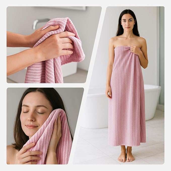 Microfiber Bath Towel 35x70 Inches- Ultra Soft Quick Dry, Lightweight for Gym, Spa, Travel | Hotel Grade & Multi-Use| Single Pack