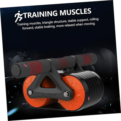Ab Wheel Roller for Core Workout Home Gym Fitness Equipment Silent and Comfortable Exercise Roller Wheel Suitable for Beginners and Advanced Users Environment-friendly Material