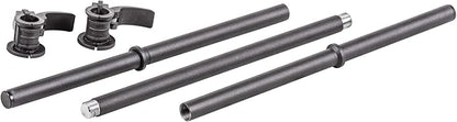 The Step Fitness Adjustable Dumbbell Set or Barbell Weight Set, 35-60 lbs, with Collars, and Weights