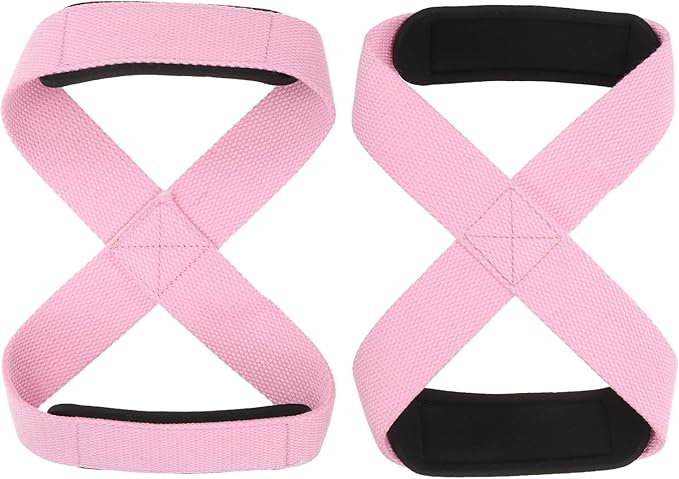 PATIKIL Figure Lifting Strap, Weightlifting Wrist Wraps Dead Lift Padded Grips for Fitness Power Strength Training