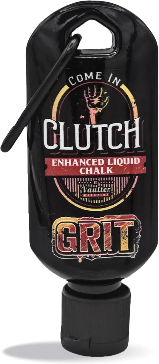 STYK Vaulter Magazine - Enhanced Liquid Chalk, No Mess, Work Out Chalk, Grip Boost, for Weightlifting, Gymnastics, Rock Climbing, Bodybuilding, Pole Vault, Crossfit, and More, Liquid Hand Chalk