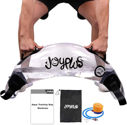 JOYPLUS Aqua Bag Workout, Adjustable Training Bag and Power Bag with Water, Core and Balance Trainer, Portable Stability Fitness &Full Body Exercise Equipment for Weight