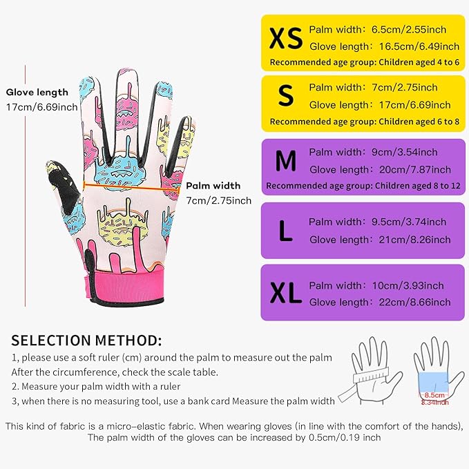 Full-Finger Cycling Gloves for Men and Women – Adjustable Cycling Gloves for Outdoor Activities, Mountain Biking, with Cushioning & Protection, Comfortable and Breathable
