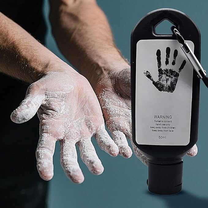 Gymnastics Chalk – Liquid Non-Slip Accessories for Sports – Liquid Chalk for Grip 50 ml in Weightlifting, Cheerleading, Chin-ups, Bars, Basketball and Dance