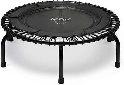 JumpSport 39" ESSENTIAL Fitness Trampoline | Model 220, 230, 250 | Exercise Trampoline | 30 Low-Impact Bungees