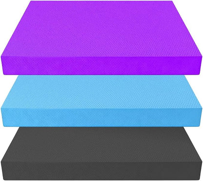 Balance Pad, Thick Stability Mat, 50x40x6cm, Large Balance Pad For Physical Thëräpy, Foam Bälance Board, Anti-Slip Foam Material, For Yoga Home Gym Physical Training