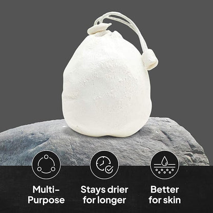 Beasty Chalk - Chalk Ball, 80 gram - Premium Gym Chalk in Refillable Sock - Non Toxic - Great for Climbing, Gymnastics, Weightlifting, Crossfit, Pool, Training