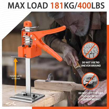 Labor Saving Arm Jack Handle 2 Pack,15 in Construction Jack,Multifunctional Furniture Jack for Installing Cabinets and Wall Tile Height Adjuster Handheld Lifter Tool, Load 400LBS