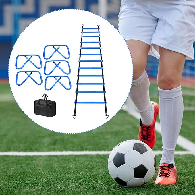 Football Agility Ladder Workout Ladder for Kids Flexible Fitness Training Footwork Equipment Speed Ladder for Tennis Rugby