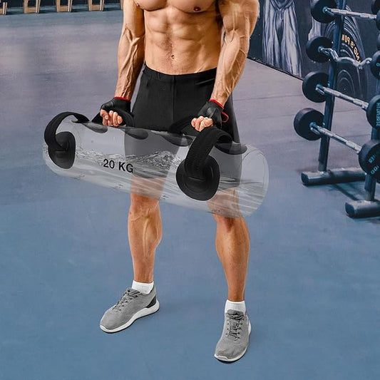 Water Weights Aqua Bag, Workout Sandbag Alternative Strength Training Sand Bag Portable Stability Fitness Equipment – Ultimate Core and Balance Training for Home Gym