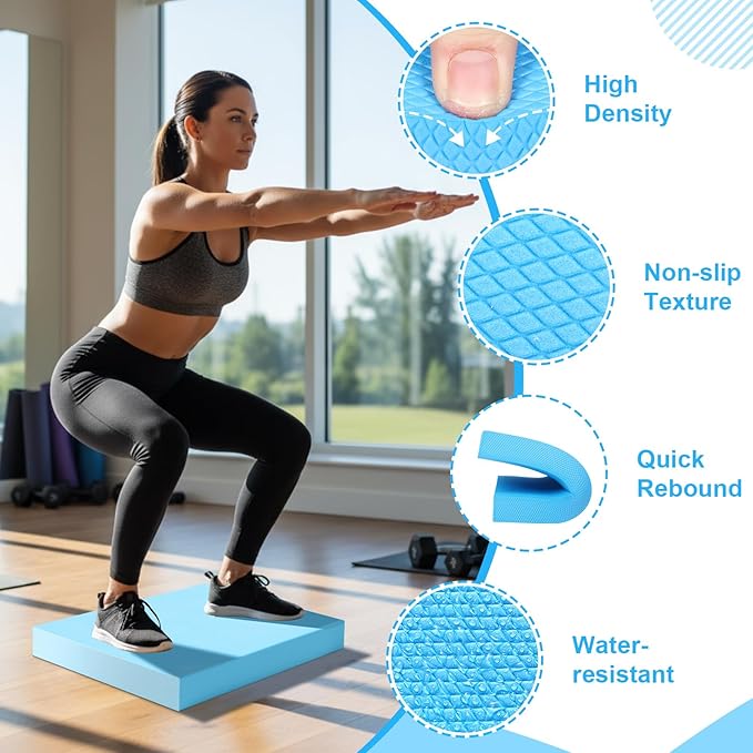 16 Pcs Home Pilates Kit for Women Resistance Band, Stretching Band, Non Slip Socks, Yoga Fascia Balls, Stretch Belt in Sections, Balanced Cushions, Hip Belt and Drawstring Bag