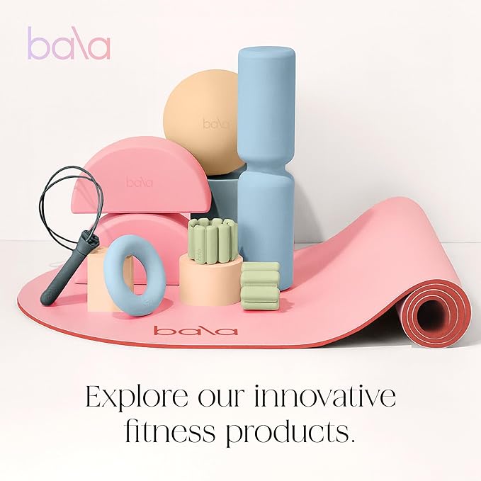 Bala Bars Dumbbell Set for Women & Men - Set of 2 Bars Designed for Walking, Strength Training, HIIT, Boxing & Aerobics - Hand Weights for Working Out at Home