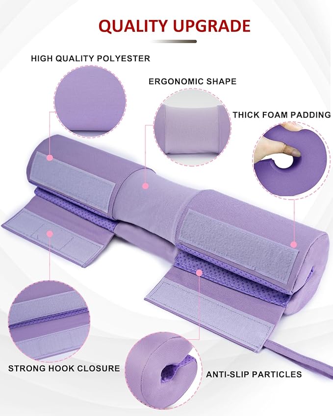Barbell Squat Pad Nylon Padding AntiSlip- Thick Foam Barbell Pad for Squats Cushion, Lunges&Bar Padding for Hip Thrusts - Standard Weight Bar Pad - Provides Cushion to Neck Shoulders Training