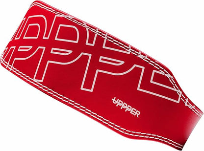 UPPPER Weight Lifting Belt - Double Prong 4” to 2.5” Tapered Premium Lifting Belt for Men and Women - Ultimate Back Support For Weightlifting and Powerlifting | Premium Fitness Gear