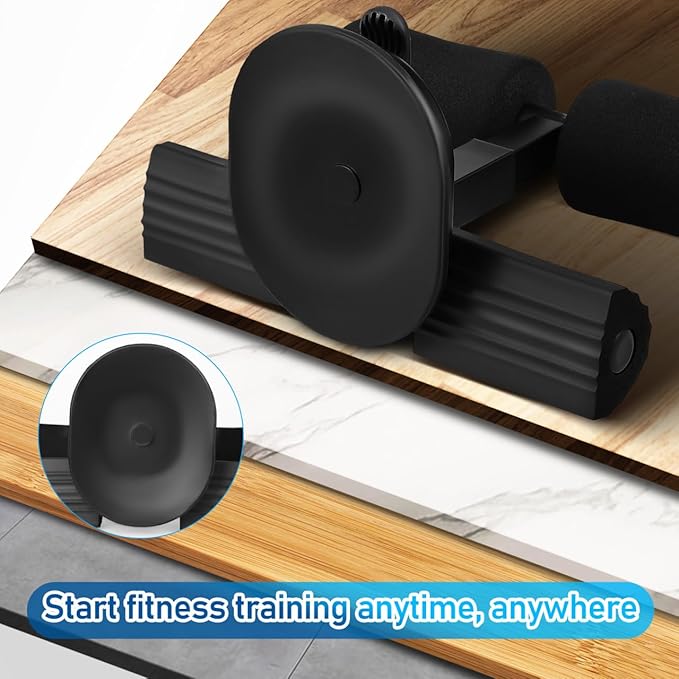 Adjustable Sit up Bar with Strong Suction Cups Foot Holder for Home Core Training and Abdominal Workout Equipment Multifunctional Fitness Auxiliary Device