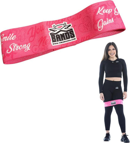 The X Bands Exercise Resistance Bands - Non-Slip Extra Thick Fabric Hip Loop Booty Bands - 20, 30, 40, 50 lb - Fitness Workout for Legs, Butt Training, Stretching, Yoga