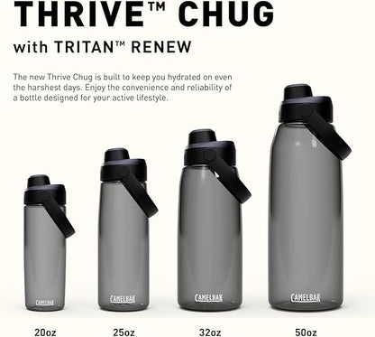 CamelBak Thrive Chug Tritan Renew Water Bottle Oxford, 32oz