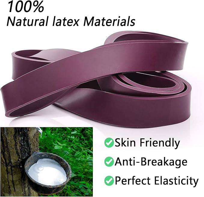 Resistance Bands for Working Out, Pull up Bands, Workout Bands, Exercise Bands, Stretching Bands for Strength Training, Fitness, Mobility Training, Home Workout, Physical Therapy, Stretching