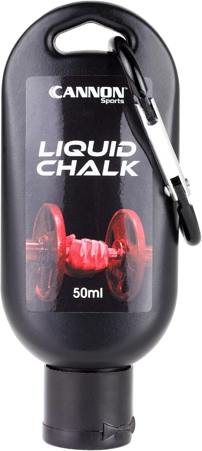 Cannon Sports Liquid Gym Chalk – Pro Non-Slip & Sweatproof Grip – Quick Dry Mess-Free Hand Chalk for Weightlifting, Powerlifting, Rock Climbing, Gymnastics, Pole Dancing & Training