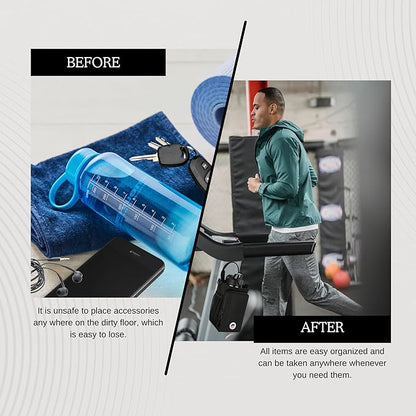 Magnetic Gym Bag and Bottle Bag, Magnatic Sport Bag For Men and Women Sling Gym Baag Travel Work with Water Bottle Holder, Phone Pockets Magnetic Attachment, Water Bottl Carrier Holder