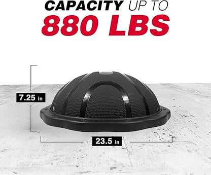 Yes4All 880LBS Half Ball Balance Trainer, Pilates Balance & Stability Ball for Exercises, Home Gym, Floor & Full Body Workouts