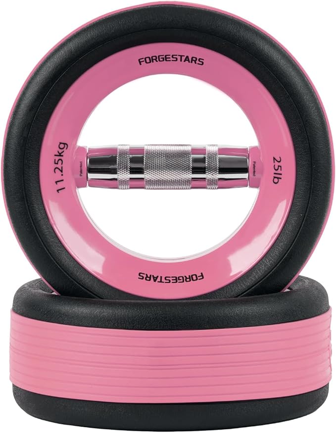 Dumbbell Weight Plates –Dual Purpose Ergonomic Fitness Equipment, Multifunctional Design for Strength Training, Full Body Workouts and Home Gym