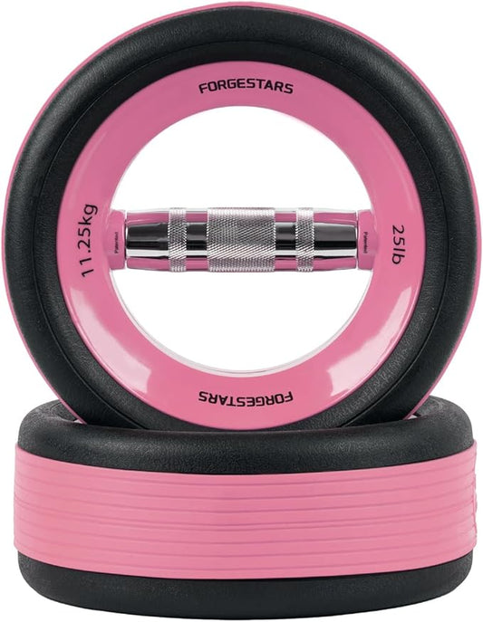 Dumbbell Weight Plates –Dual Purpose Ergonomic Fitness Equipment, Multifunctional Design for Strength Training, Full Body Workouts and Home Gym