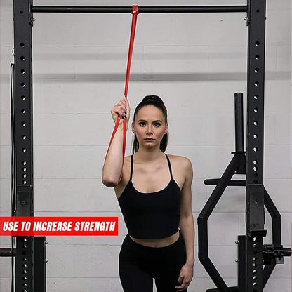 Fit Active Sports Resistance Workout Exercise Bands for Home, Gym, Stretching, Strength Training, Weightlifting, Pull Up Assist - Indoor and Outdoor Use
