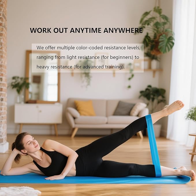 Ortarco Resistance Loop Exercise Bands, Stretch Bands for Working Out Professional Resistance Bands Women or Men