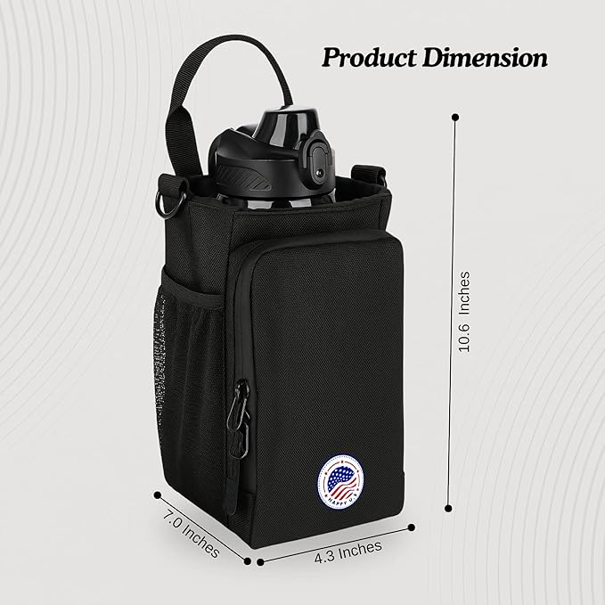 Magnetic Gym Bag and Bottle Bag, Magnatic Sport Bag For Men and Women Sling Gym Baag Travel Work with Water Bottle Holder, Phone Pockets Magnetic Attachment, Water Bottl Carrier Holder