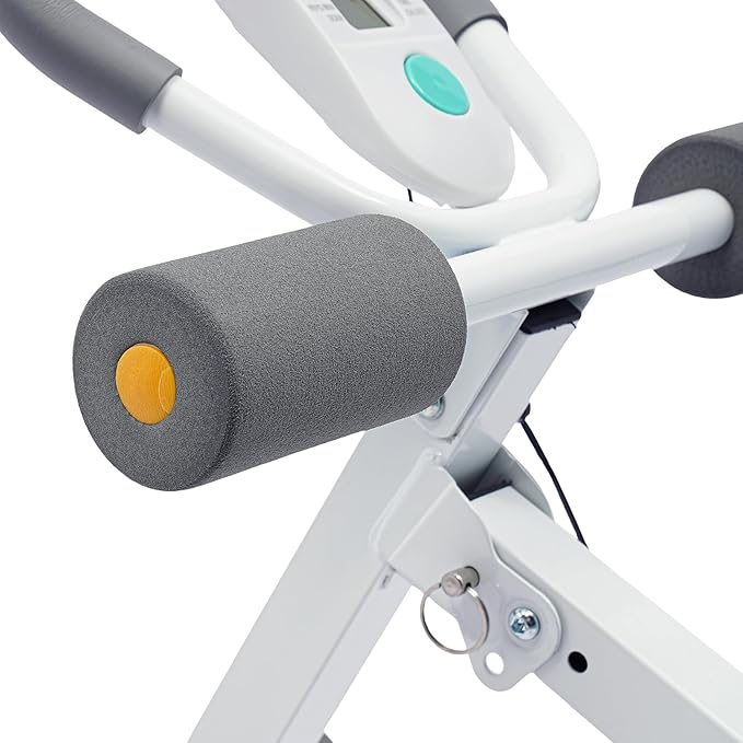 Core & Abdominal Trainers AB Workout Machine Home Gym Strength Training Ab Foldable Fitness Equipment,Abdominal Compressor Collapsible,Strength Training Abdominal Workout Machine with LCD Display