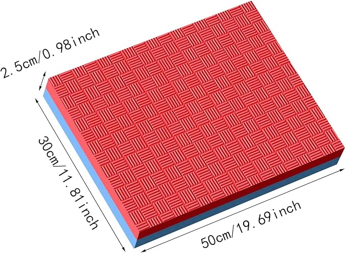 Colaxi Exercise Balance Pad Foam Pad for Exercise Yoga Mat Reusable Strength Training Knee Pads Balance Cushion for Home Gym Pilates