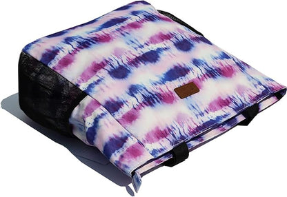 Original Floral Water Resistant Large Tote Bag Shoulder Bag for Gym Beach Travel Daily Bags Upgraded