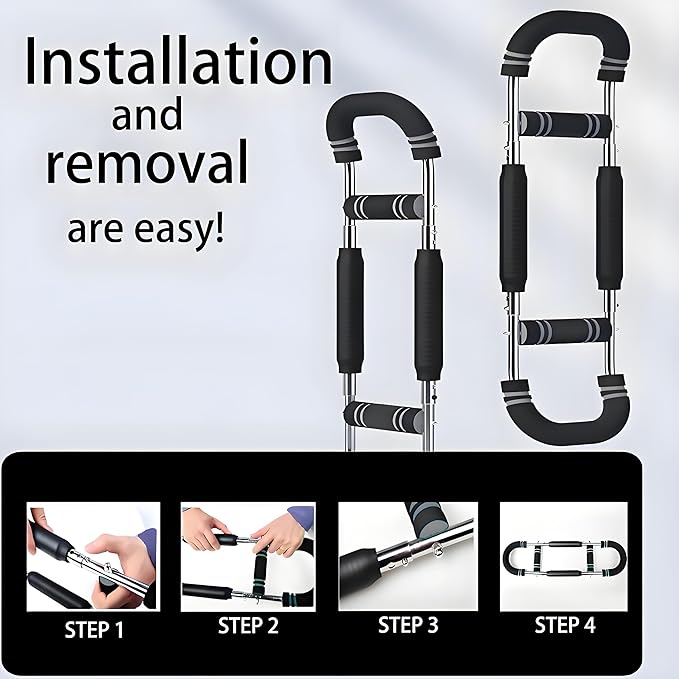 Twister Arm Trainer, Adjustable Resistance Levels Chest Workout Equipment for Men & Women, Portable Detachable Upper Body Fitness Machine for Home & Gym