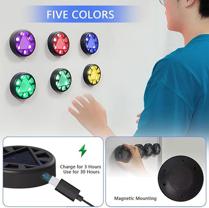 Sports Agility Light, Agility Reaction Training Light Set with Remote Control, Suitable for Athletes, Trainers, Fitness Coaches