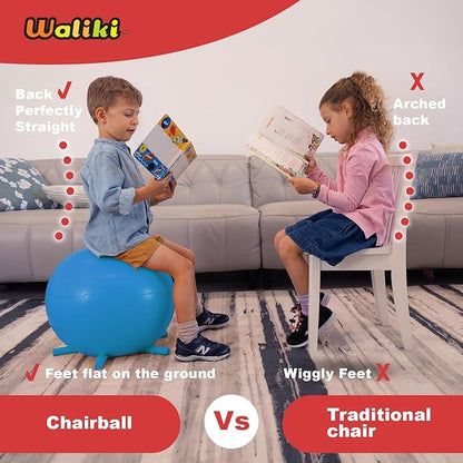 WALIKI Classroom Chair Ball with Feet for Kids
