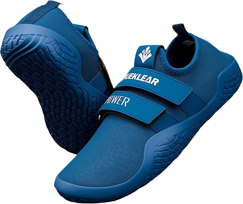 MANUEKLEAR Deadlift Shoes - Weight Lifting Shoes for Men Women - Weightlifting Squat Shoes Fitness Cross-Trainer Barefoot Gym Training Sneakers