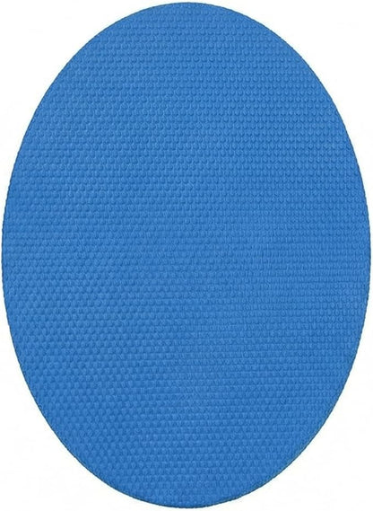 Exercise Mat, 6cm Thick TPE Balance Pad Oval Non-slip Exercise Foam Pad Balance Cushion for Physical Therapy Yoga Core Training Stability Knee Support and Gym Fitness Rehab