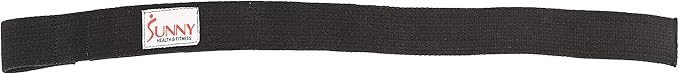 Sunny Health & Fitness Lifting Straps with Neoprene Padding, 2000lb Weight Capacity Heavy Duty Workout Wrist Straps for Weightlifting and Cross Training (Pair), Black