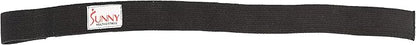 Sunny Health & Fitness Lifting Straps with Neoprene Padding, 2000lb Weight Capacity Heavy Duty Workout Wrist Straps for Weightlifting and Cross Training (Pair), Black
